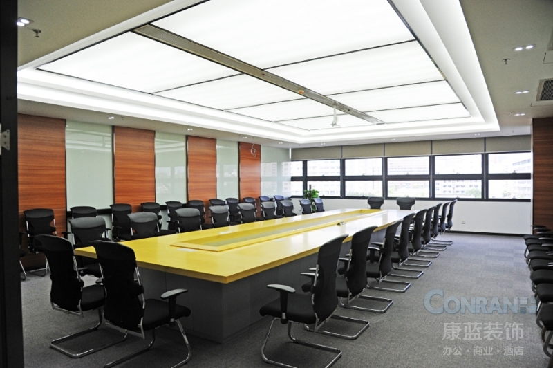 TCL通訊科技大廈寫字樓裝修大型會(huì)議室