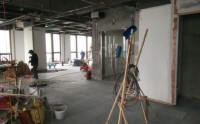 深圳裝修公司-康藍(lán)建設(shè)案例，走進(jìn)建活貿(mào)易裝修現(xiàn)場(chǎng)